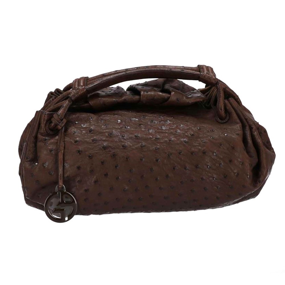 Giorgio Armani Ostrich Handbag